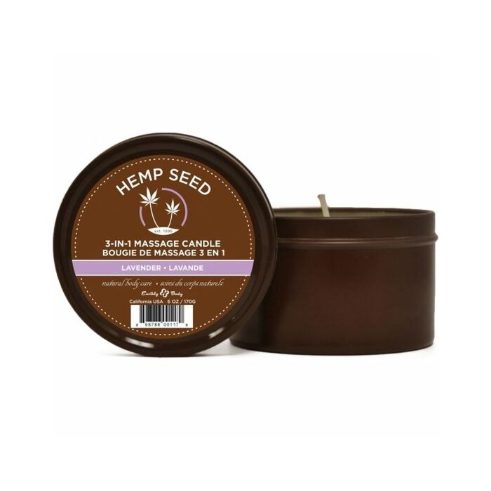 Vela de masaje lavanda