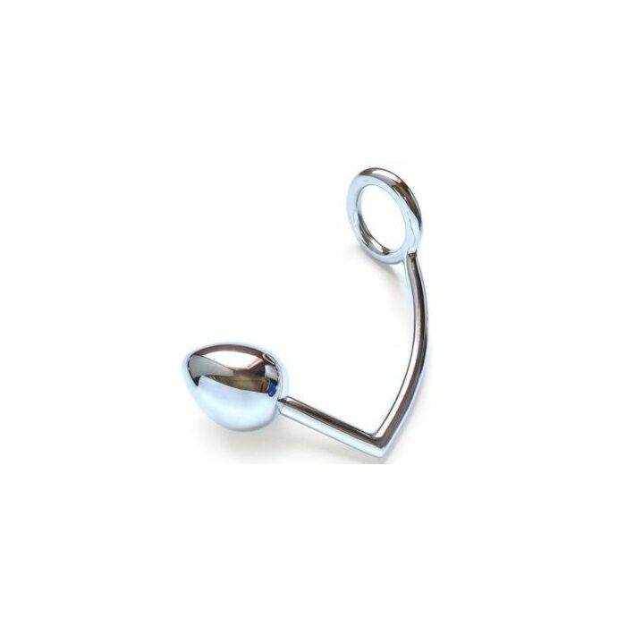 Metalhard ring with anal hook 40mm