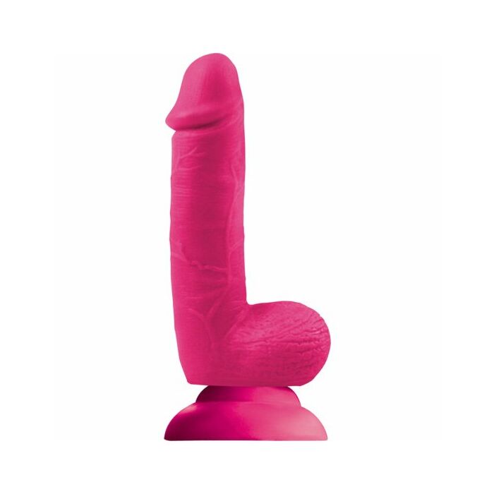 Colours softies realistic penis 15 cm pink