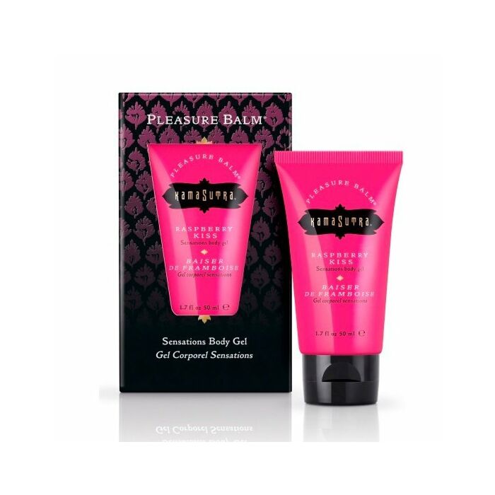 Kamasutra stimulating pleasure balm raspberry flavor