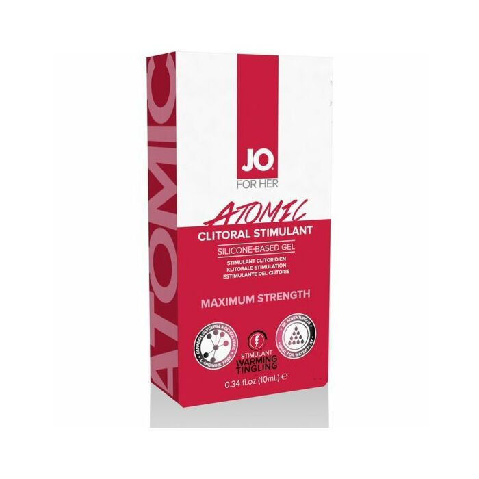 Jo clitoral gel 10 ml intensity atomica