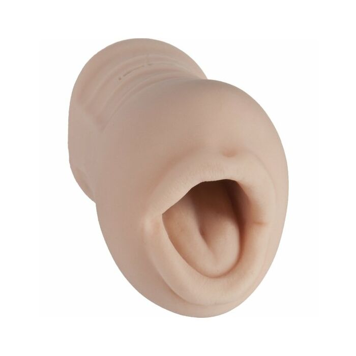 Deep throat mouth masturbator