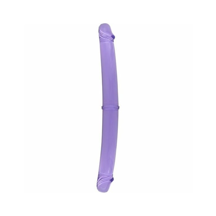 Purple Twin Penis 30cm