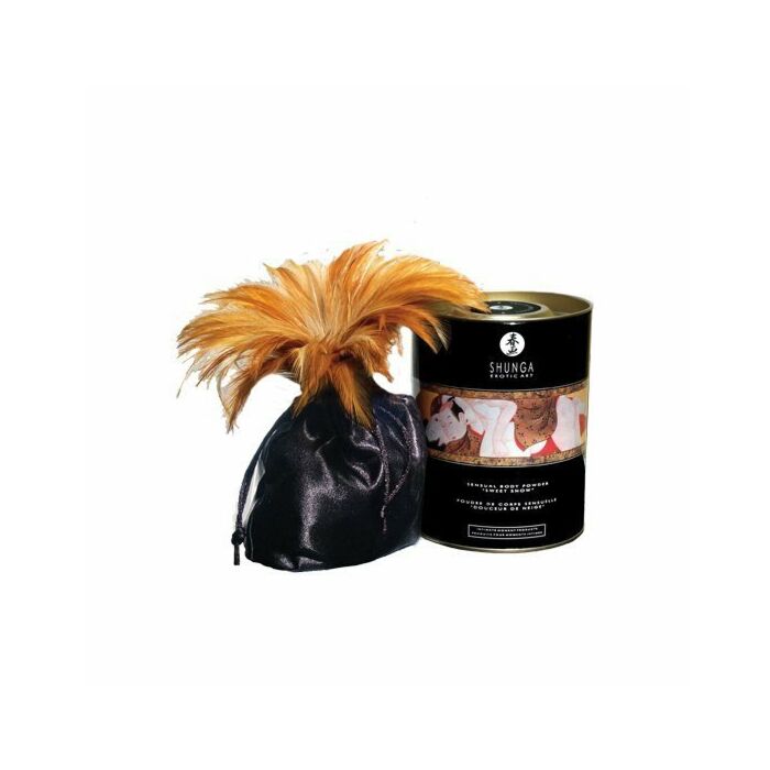 Shunga powder honey strawberries with champagne