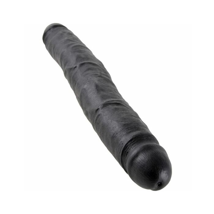 King dildo cock double black 30 cm