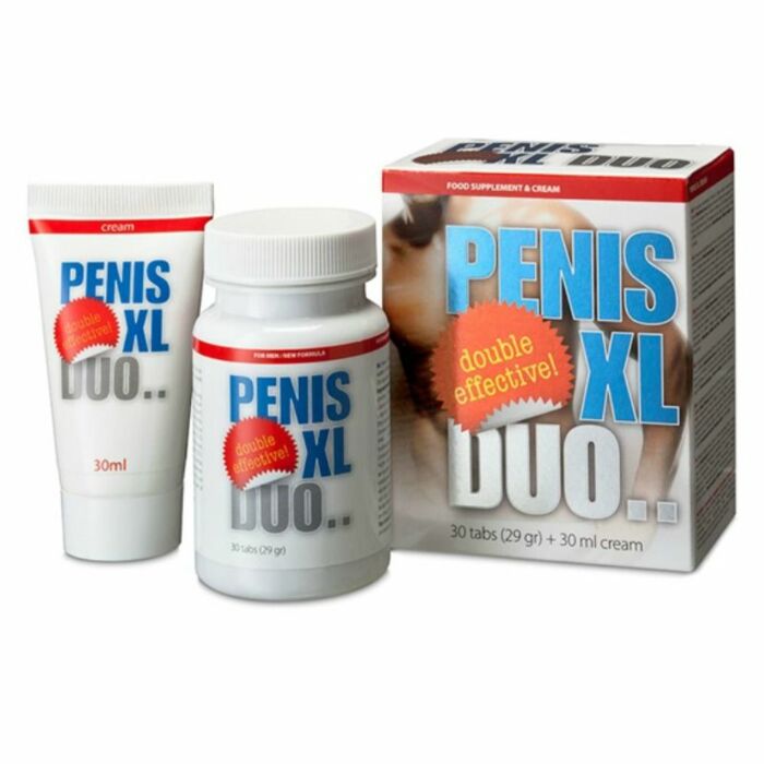 Penis xl duo pack capsules and cream