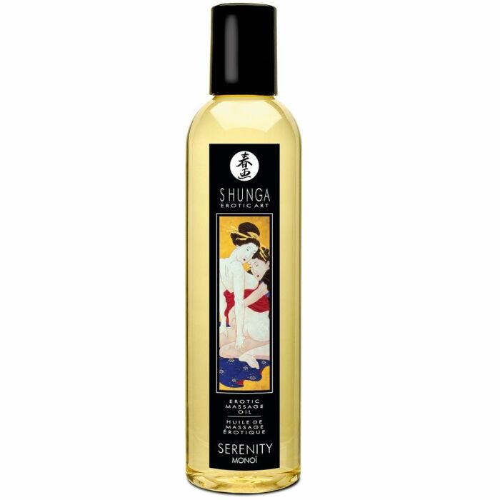 Shunga erotic massage oil monoi serenity