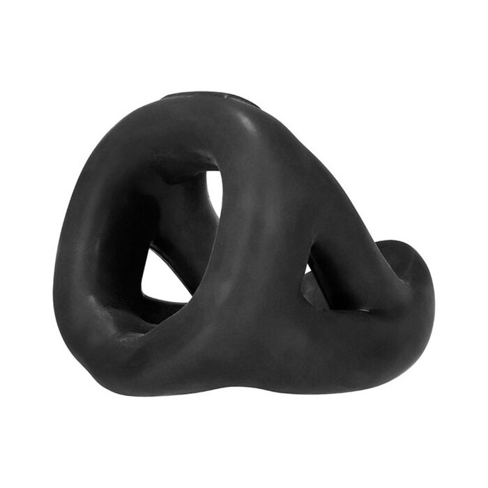 Silicone slingshot ring - black