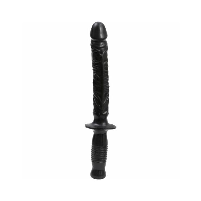 Classic black handle Manhandler penis