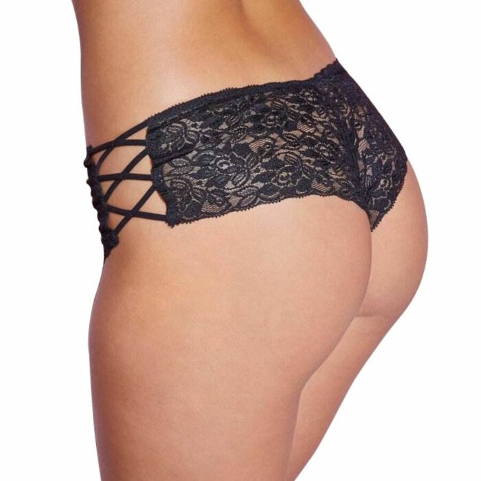 Queen lingerie panties interlocking side s / m