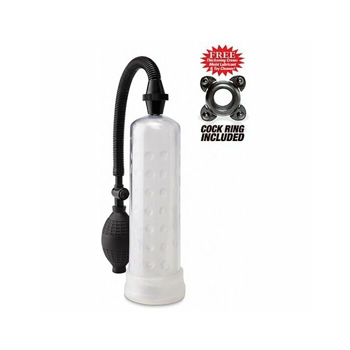 Erection Pump Pump Worx transparent silicone