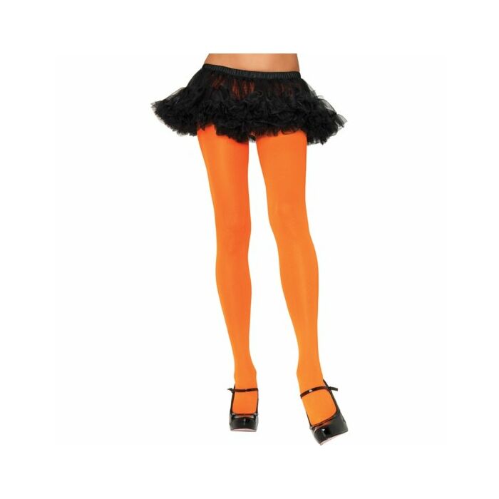 Leg avenue orange opaque tights