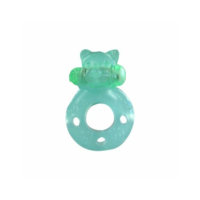 Alive green power ring teddy
