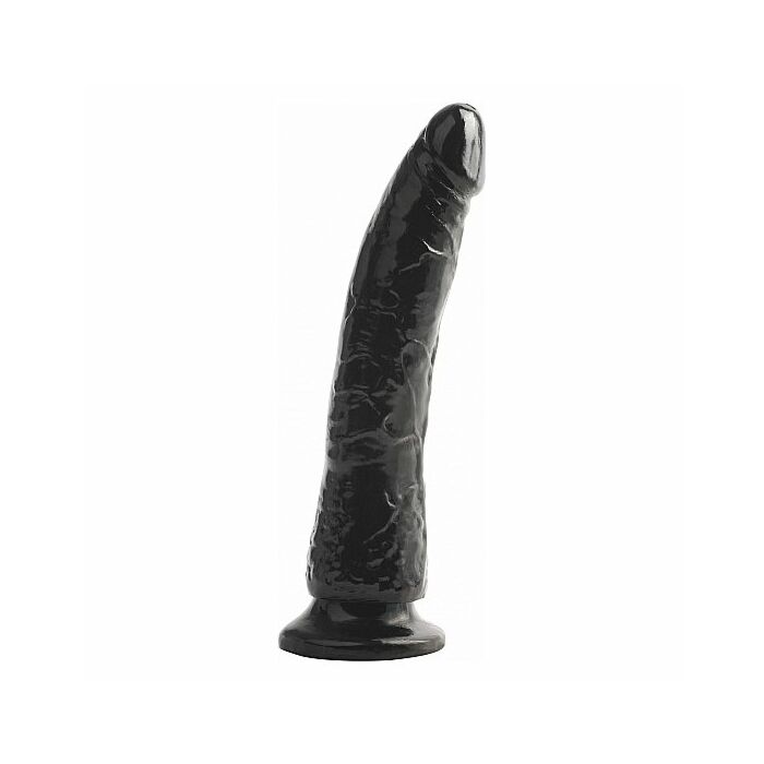 Basix Jelly Penis 19 cm slim black
