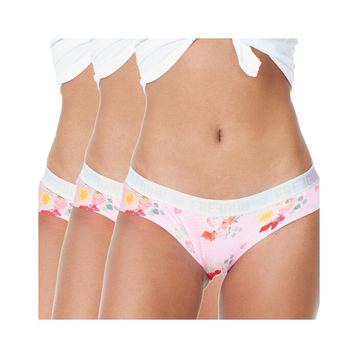 3-pack freegun briefs in various colors