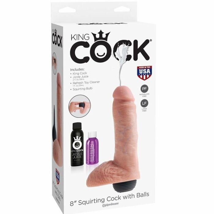 Realistic Penis King Cum 20cm