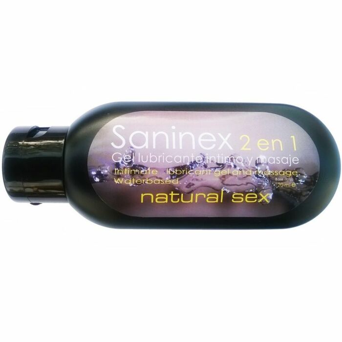Saninex intimate lubricant gel 120 ml Natural sex