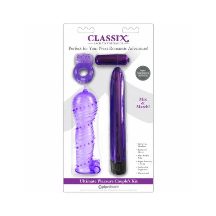 Textured Purple Bullet Kit