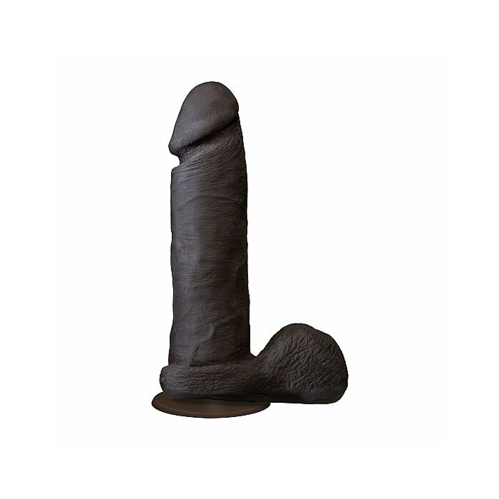 The realistic penis realistico ur3 black 21cm