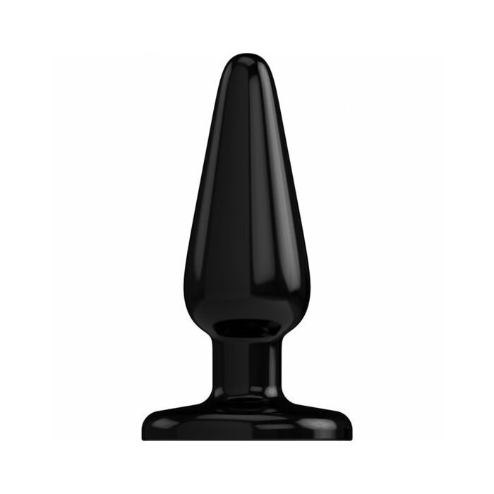 Butt plug - basic - 10 cm - negro