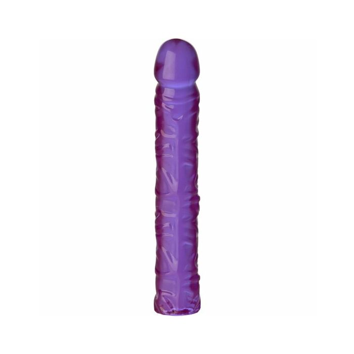 Classic purple jelly dildo 25 cm