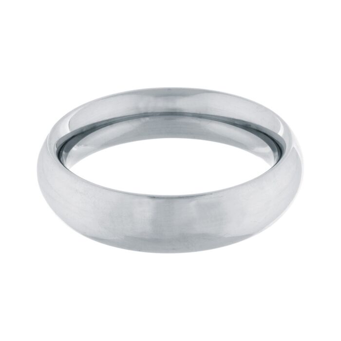 Stainless steel ring - 50 mm - silver