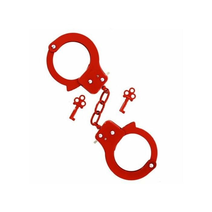 ultra red metal handcuffs Sex