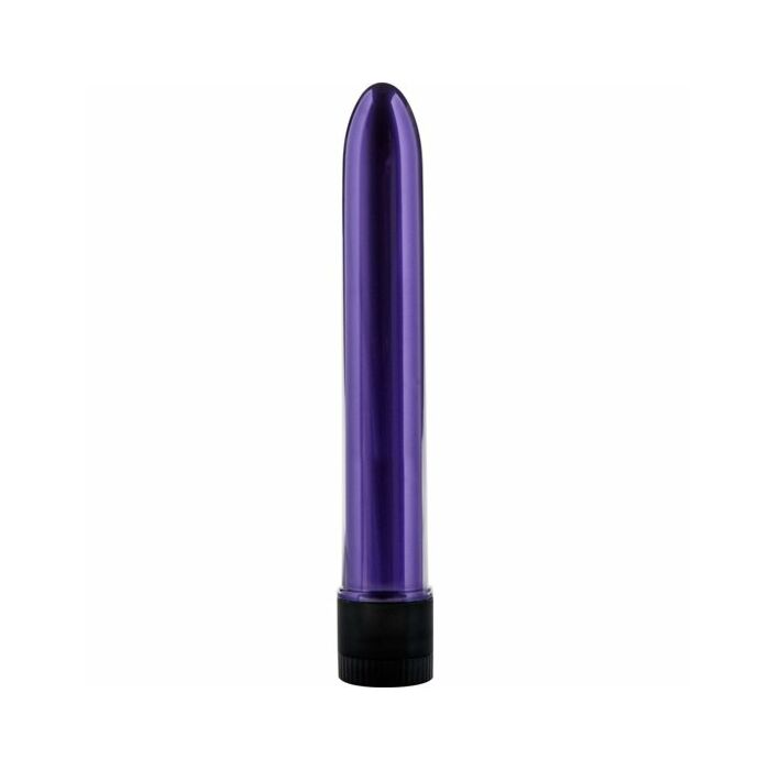 Metallic lilac classic vibrator 17cm