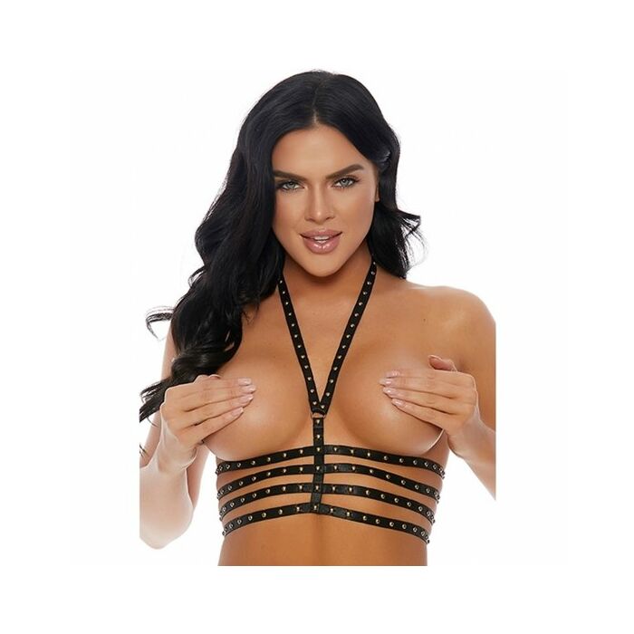 Arnés triple dorado