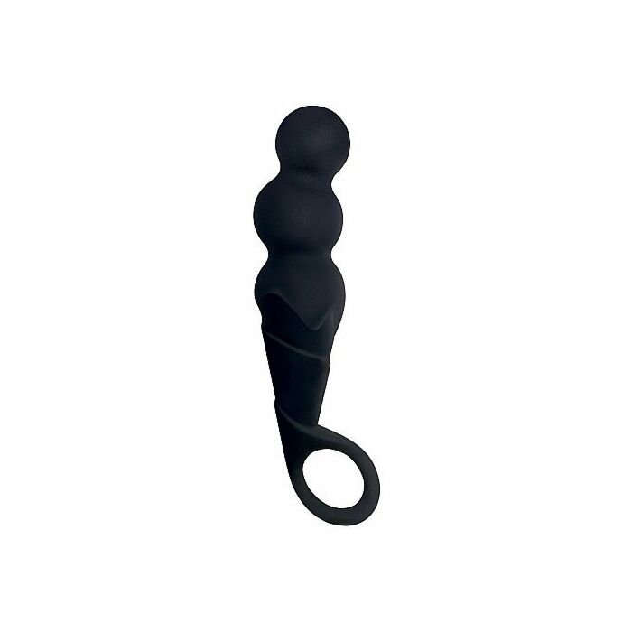 Plug & play plug de silicona scoops - negro
