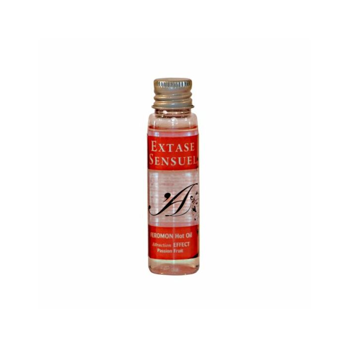 Extase sensual massage oil heat pheromones passion fruit 30 ml