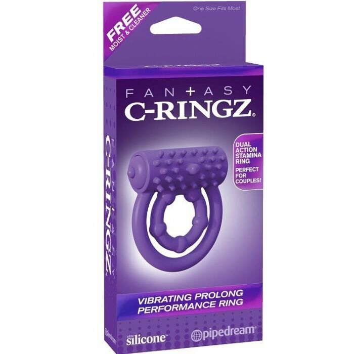 Fantasy c-ring vibrating ring retardant
