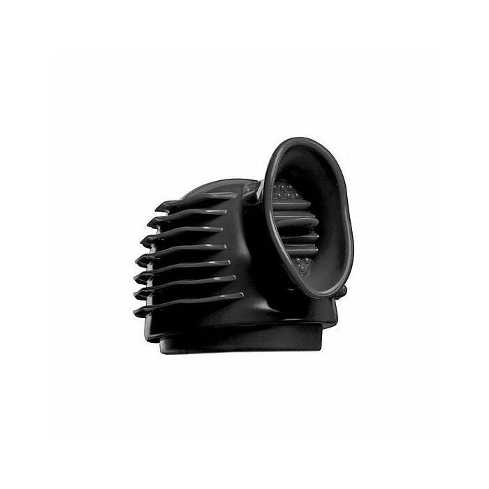 Thunder-gasm 3 in 1 acople de silicona para varita - negro