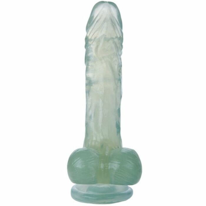 Cock dildo realistico transparente 21.6 cm