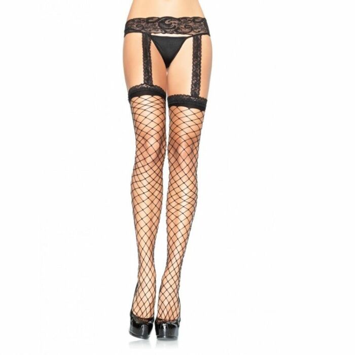 Lace Garter Stockings Seduction