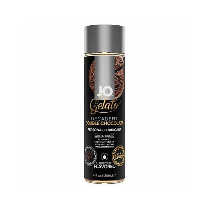 System jo - gelato decadent doble chocolate lubricante base de agua 120ml