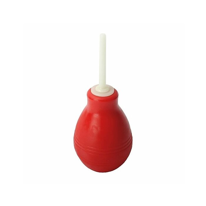 Enema bulb rojo