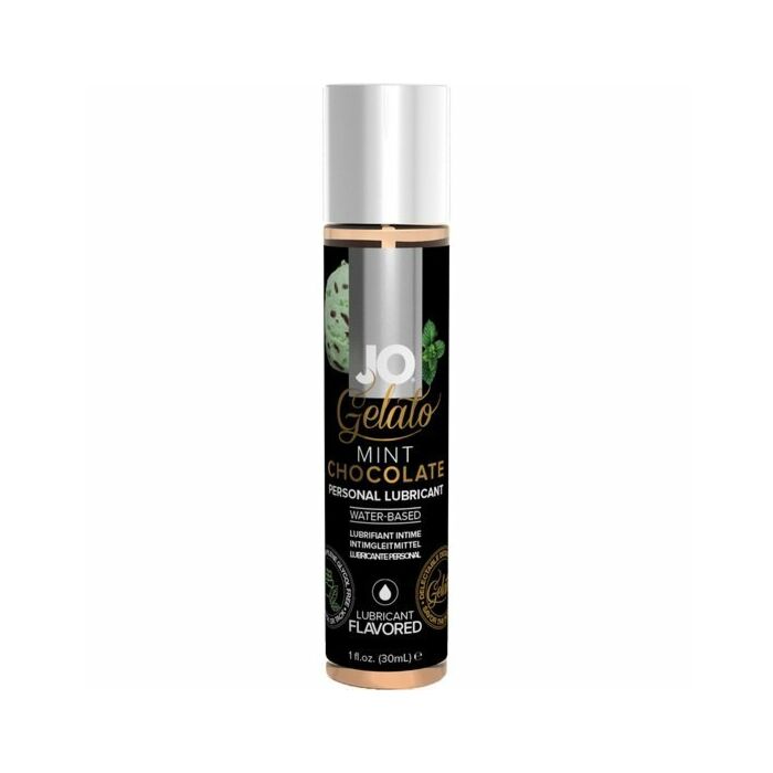 Jo gelato lubricante sabores chocolate con menta 30ml