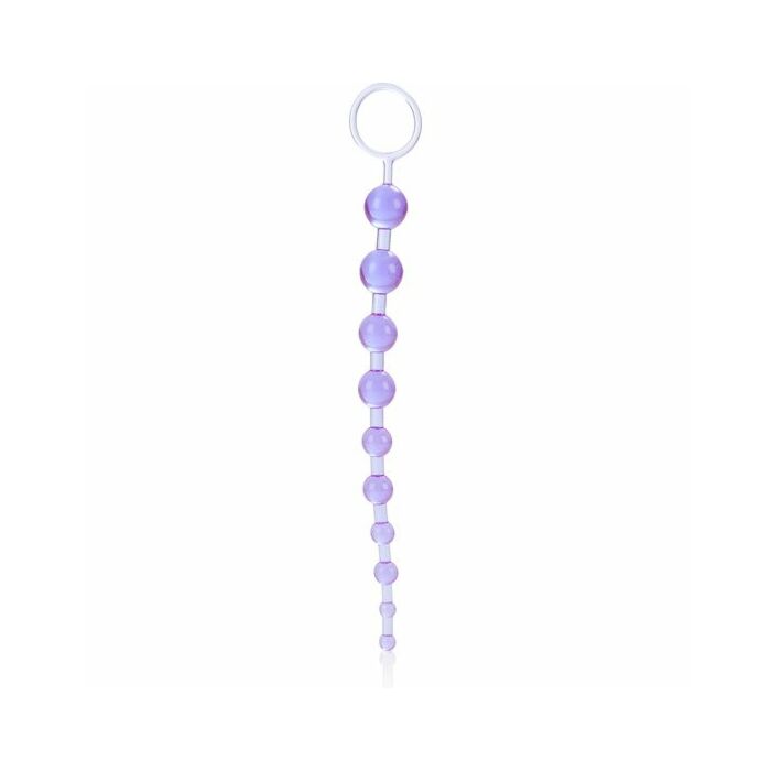 purple silicone anal beads