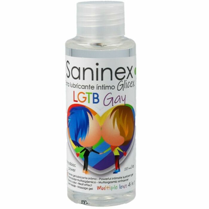Saninex extra lubricante intimo glicex gay 100 ml