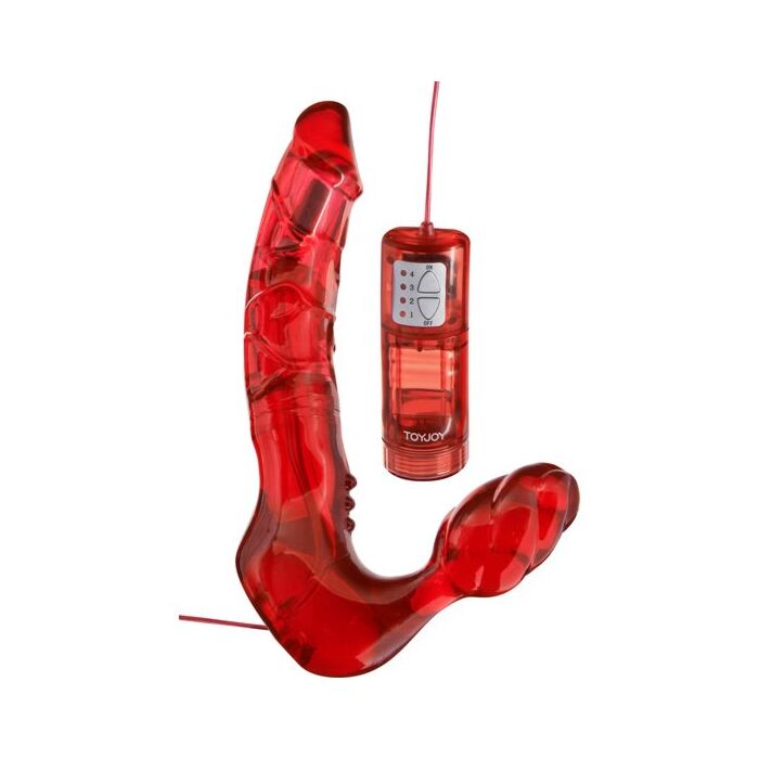 Arnes double penetration without straps with vibrator