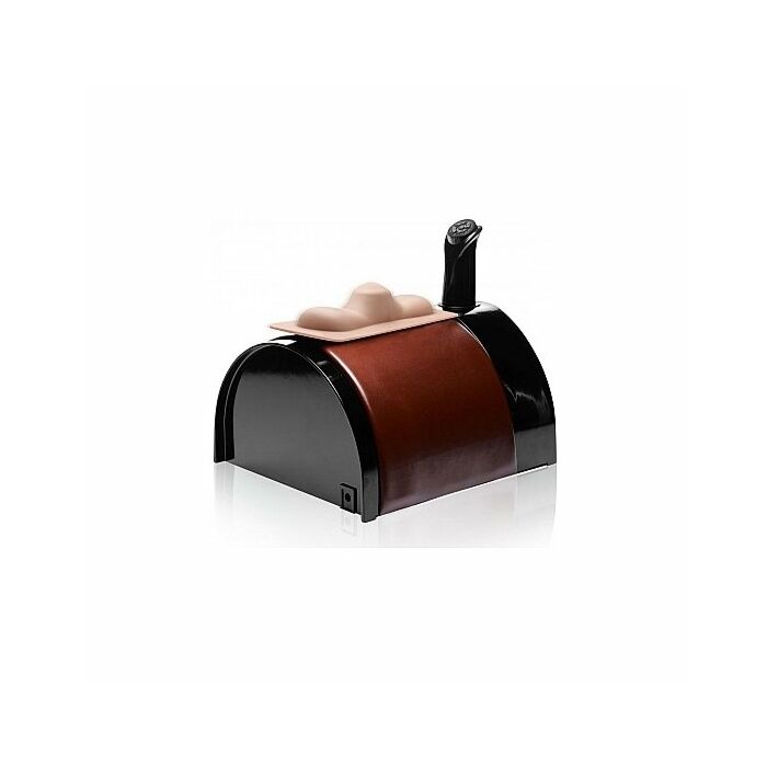 Saddle deluxe riding maquina del amor dual con accesorios