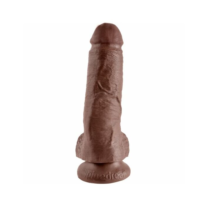 King cock 8 'realistic penis brown 203cm
