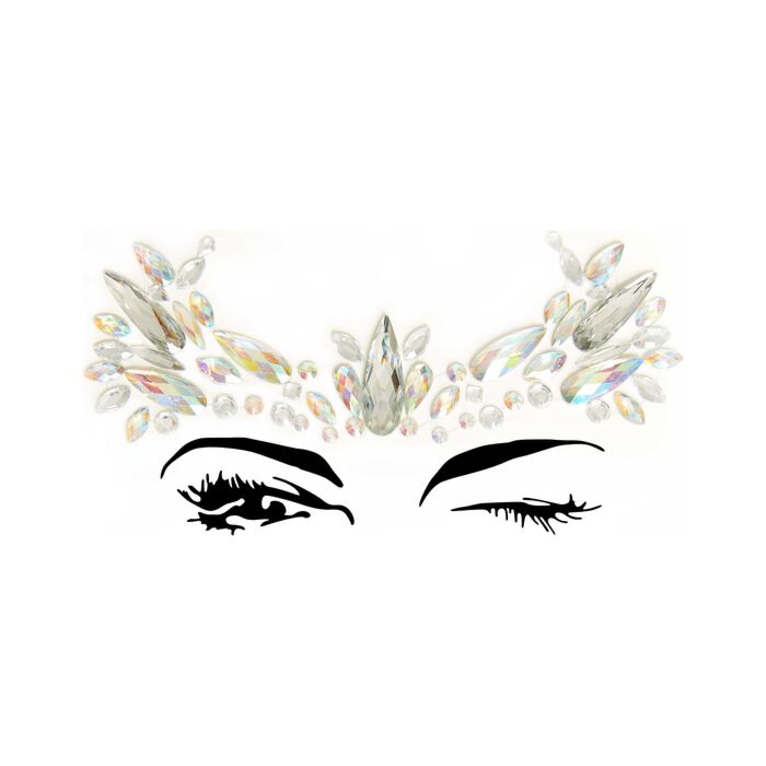 Elora self-adhesive face jewelry