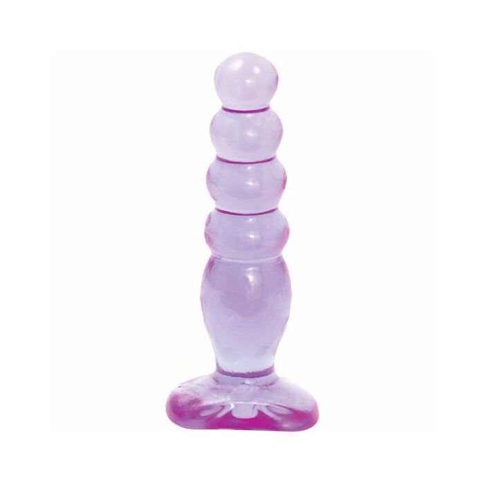 Crystal purple jellies anal plug