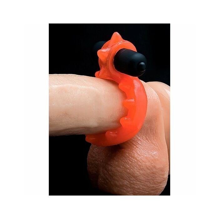 Glo-glo anillo vibrador - radioactive orange
