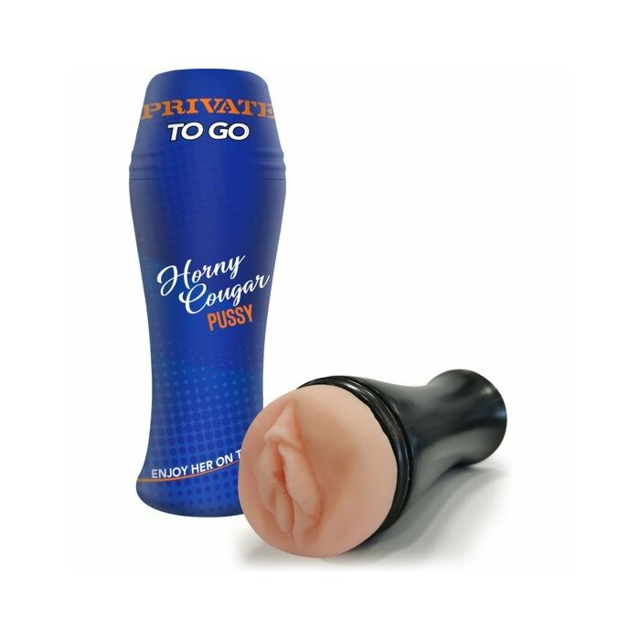 Realistic Cougar Masturbator