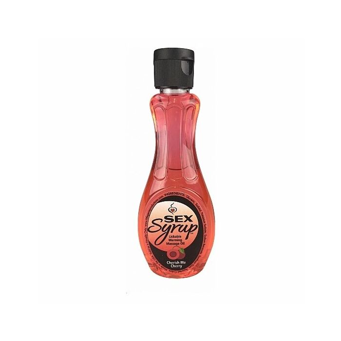 Sex  syrup - aceite de masaje cereza - 118ml