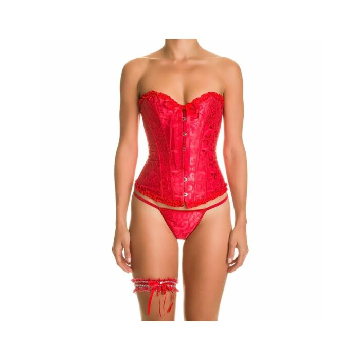 Corset michelle rojo