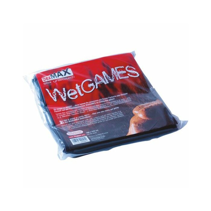 Sexmax black plastic sheet